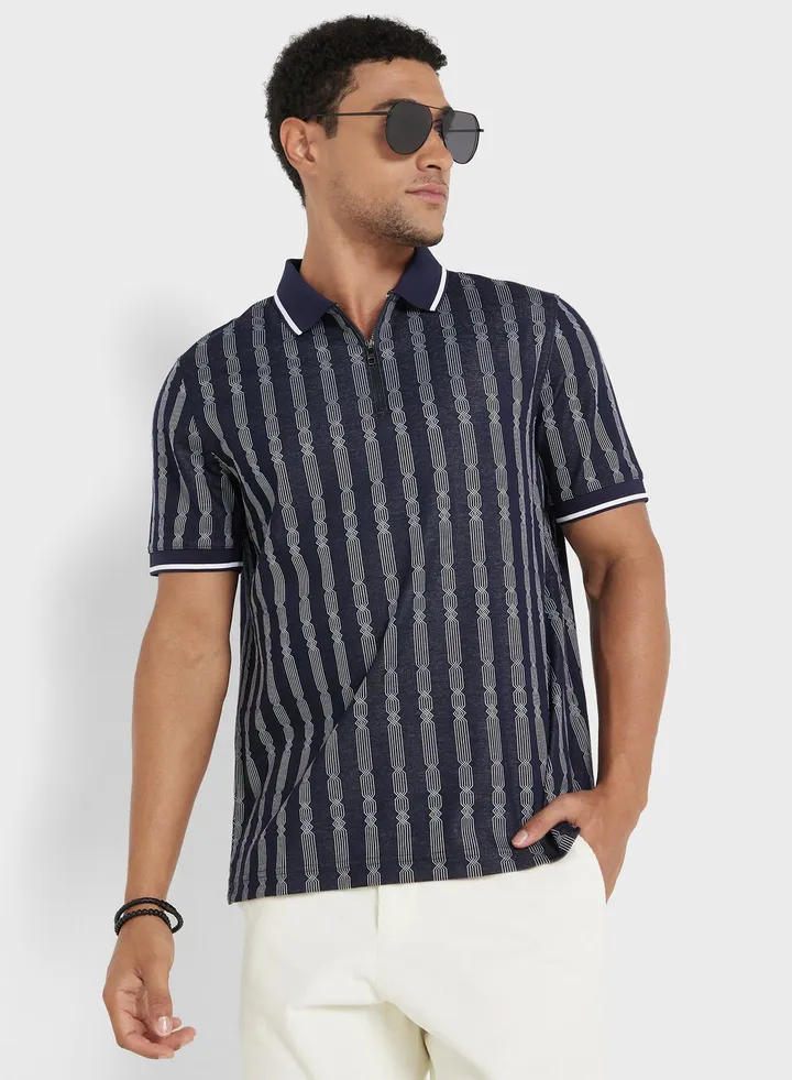 Striped Polo