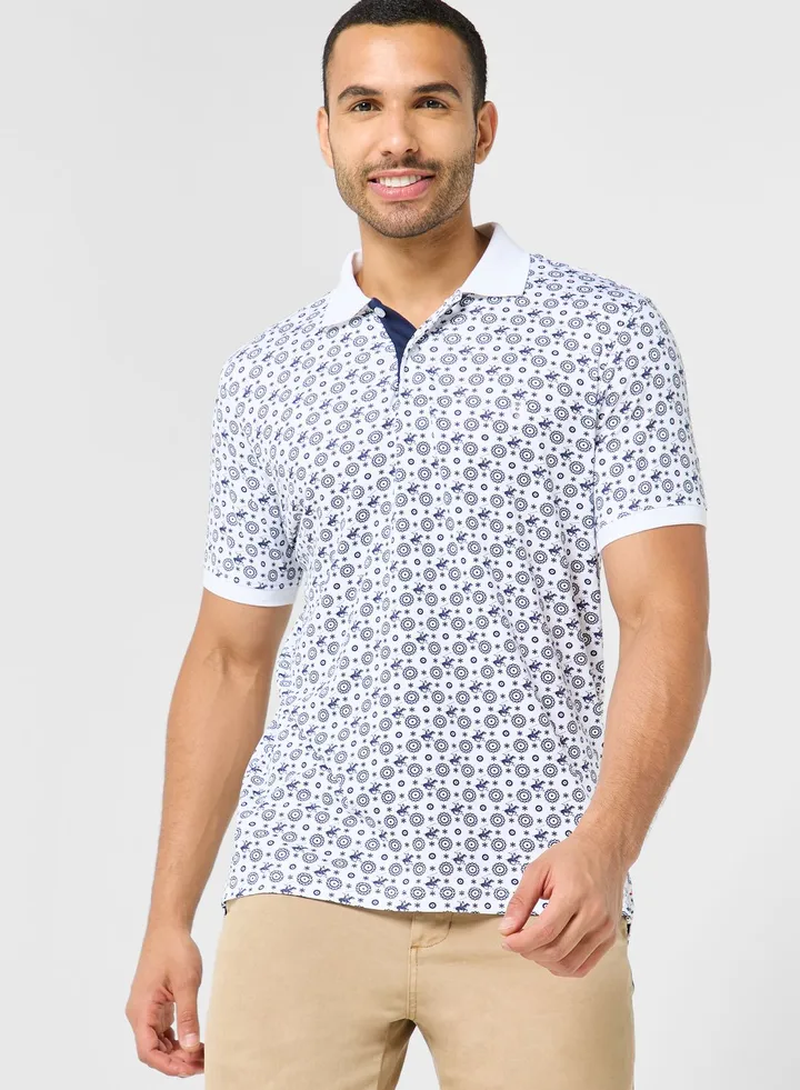 Modern Bandana Aop Polo