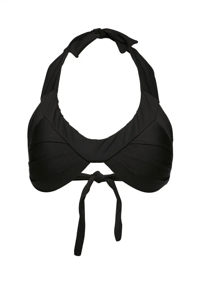 Alexei Swimwear Top Black