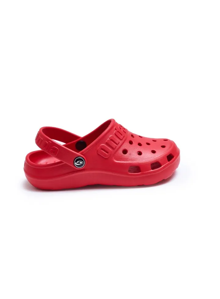 Onda Gero Red Clogs for kids