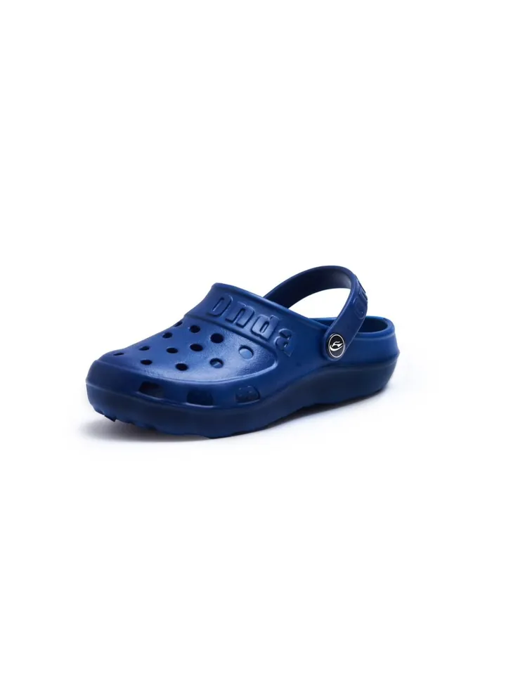 Onda Gero Navy Clogs for kids