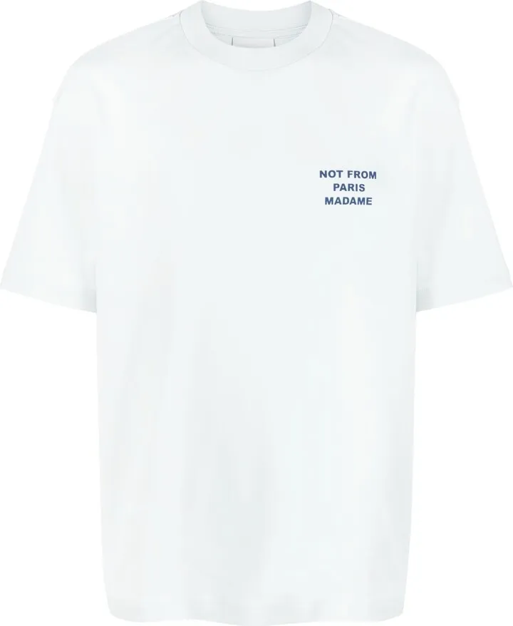 DROLE DE MONSIEUR- T-shirt With Slogan Print