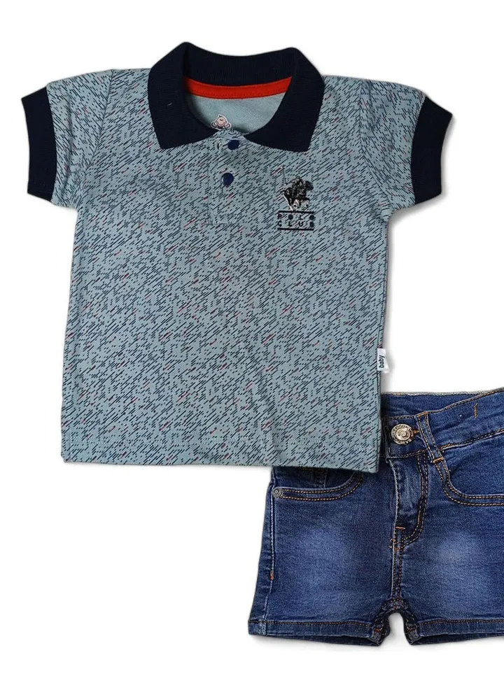 Baby Boys Set - Tshirt & Short