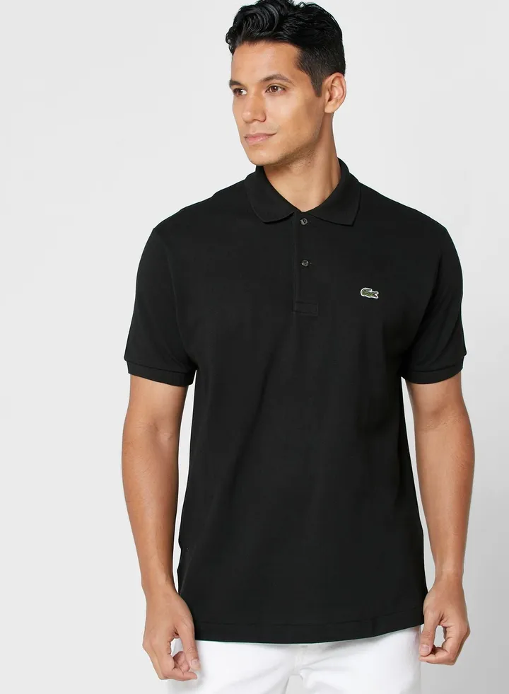 Logo Print T-Shirt For Men Black