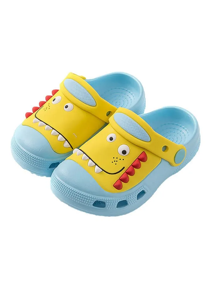 Summer Children Dinosaur Holes Breathable Slippers Multicolour