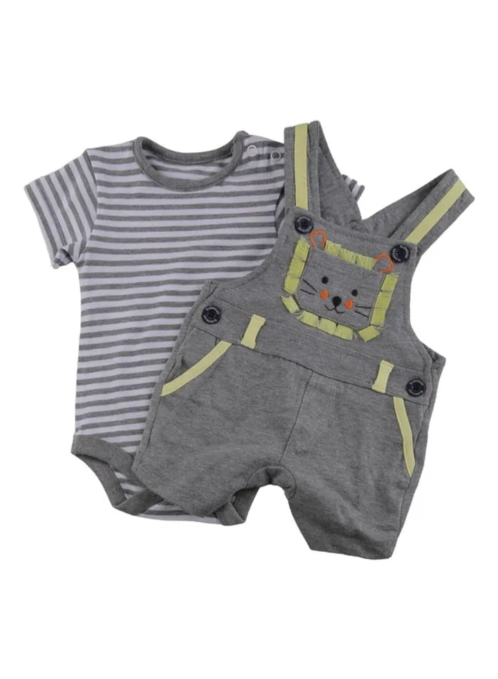 Baby Boys Playsuit & Dungaree Set
