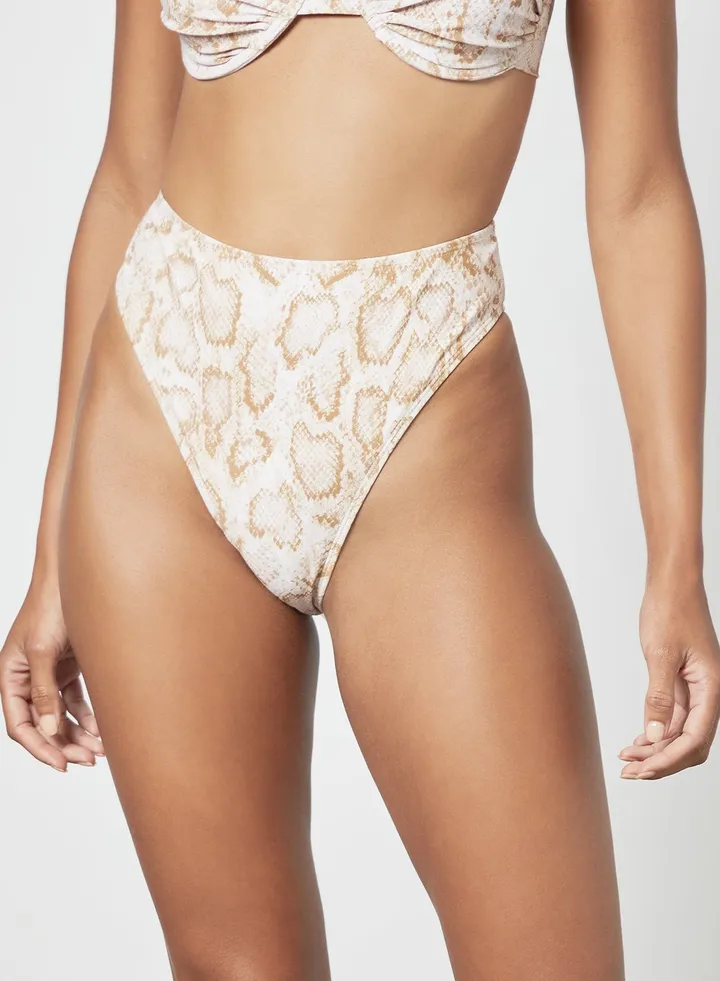 Saffron Bikini Bottoms Ecru