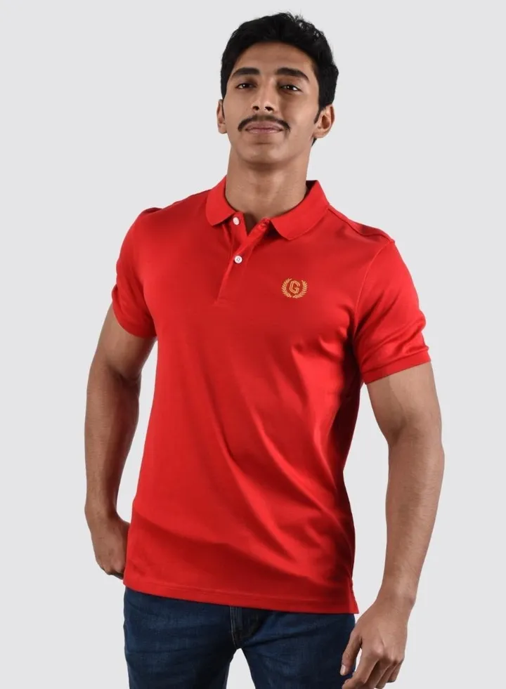 Men's Liquid Touch Polo - Red