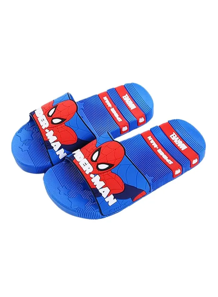 Pvc Slip On Slides Blue