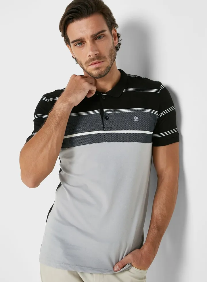 Striped Polo Shirt