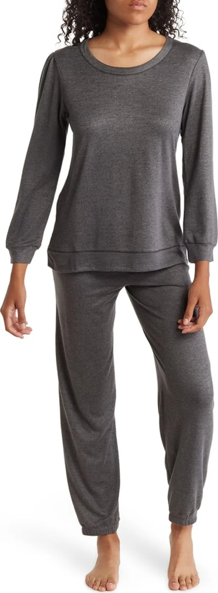 Long Sleeve Top & Joggers 2-Piece Pajama Set