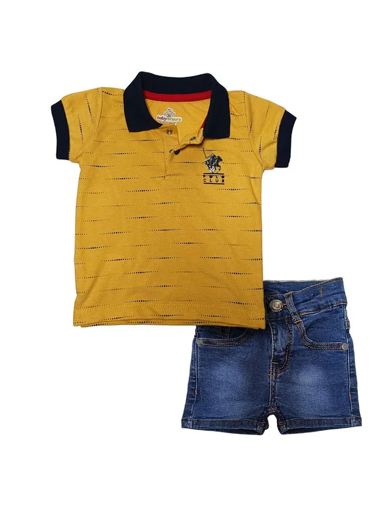 Baby Boys Set - Tshirt & Short