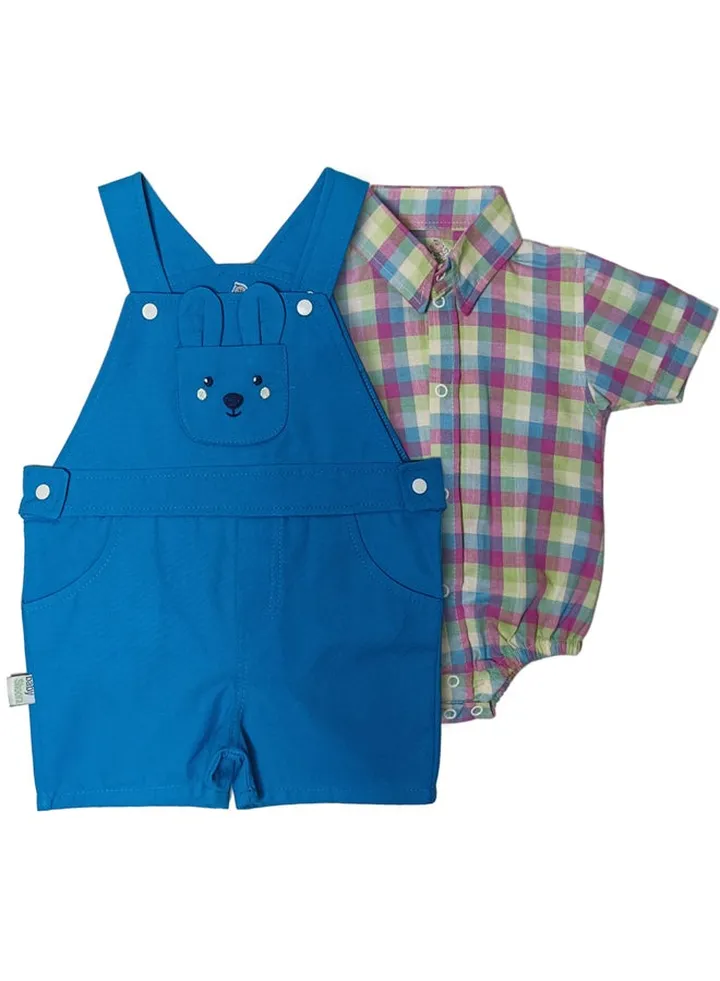 Baby Boys Set - Jumpsuit & Shirt