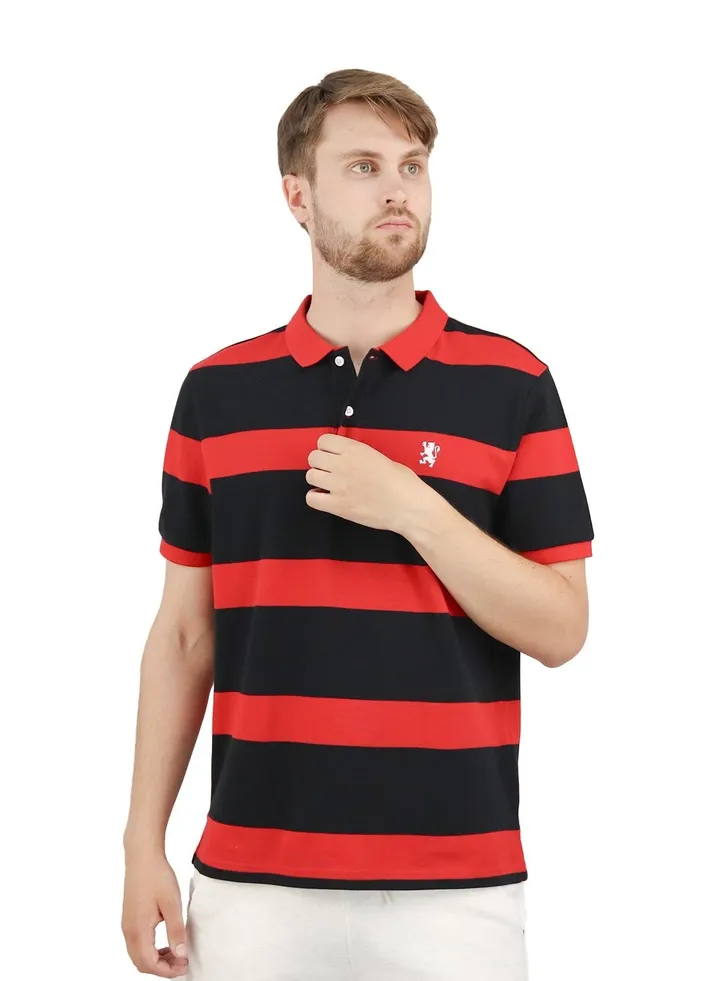 Men's Stripe Polo