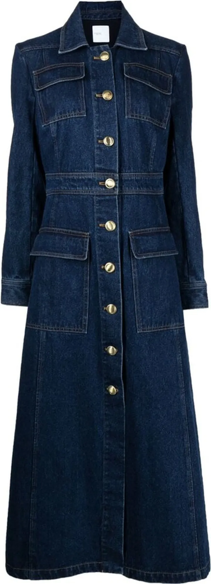 Long Denim Coat