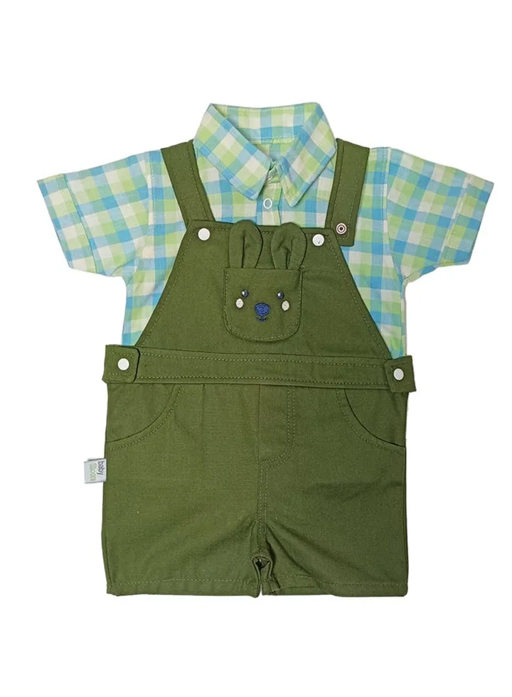 Baby Boys Set - Jumpsuit & Shirt