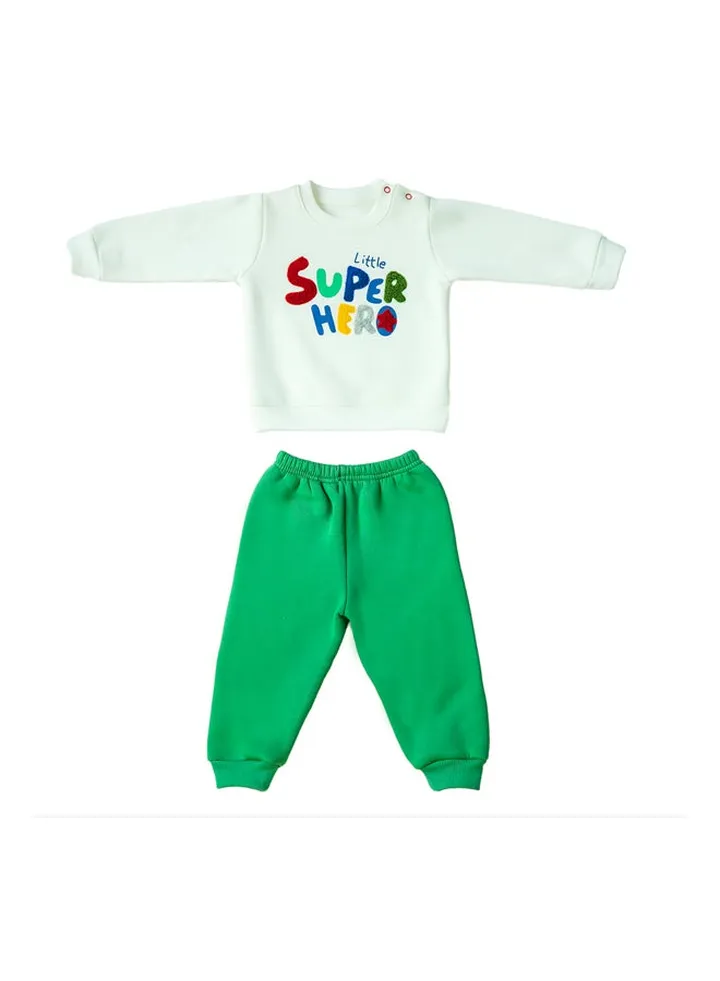 Baby Boys Pants & Sweatshirt Set