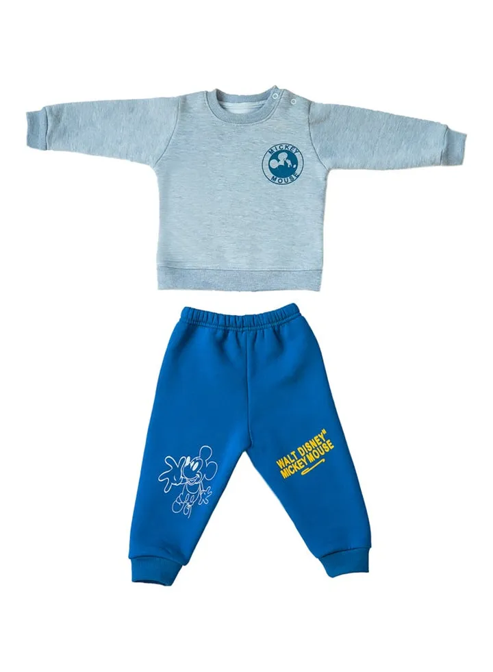 Baby Boys Pants & Sweatshirt Set