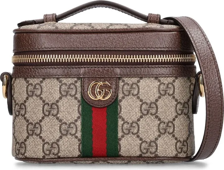 GG Ophidia monogram canvas shoulder bag