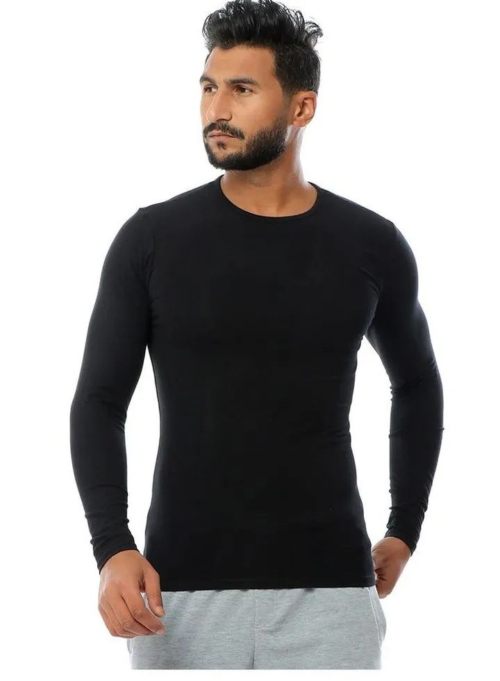 Mesery Men Full Sleeves - Black