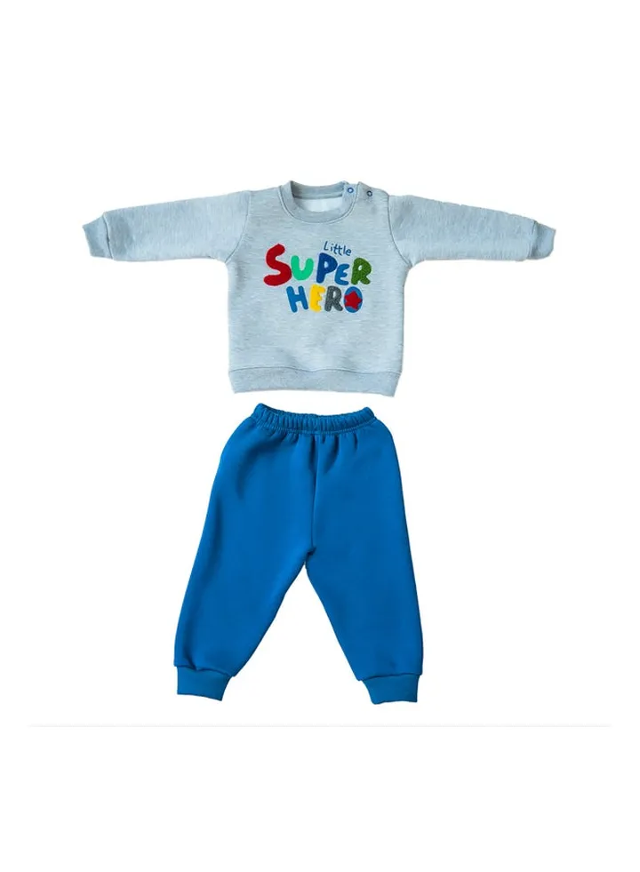 Baby Boys Pants & Sweatshirt Set
