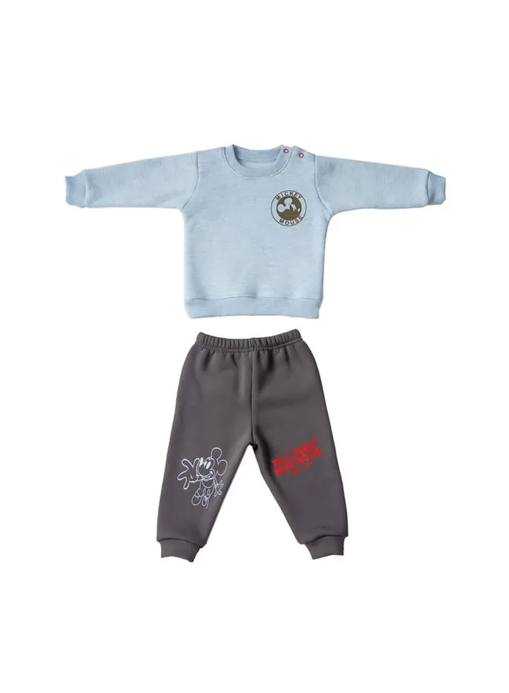 Baby Boys Pants & Sweatshirt Set
