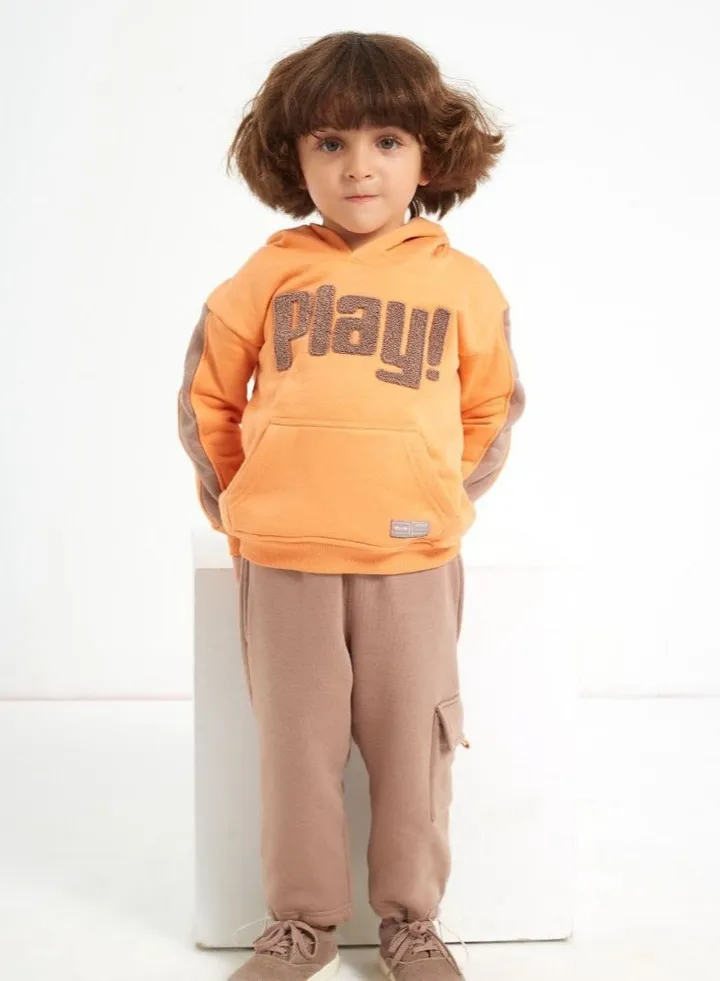 Boys Printed Cotton Set Pants and T-shirt