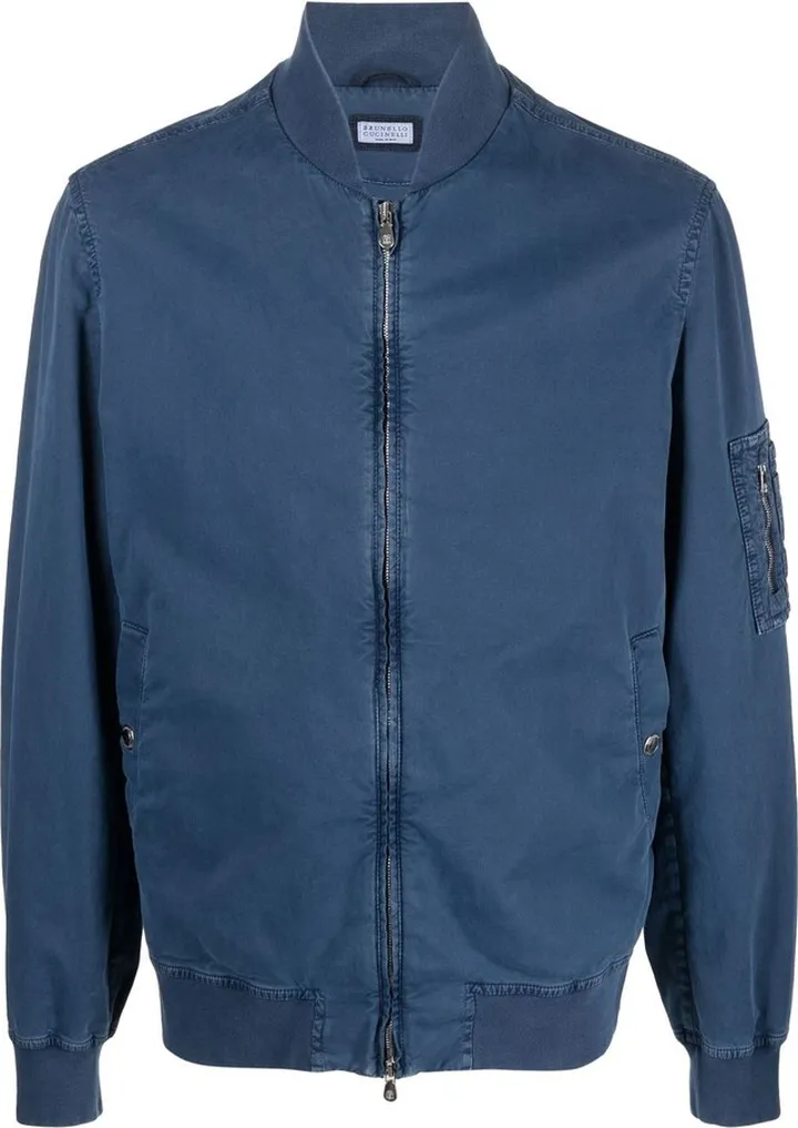 Zip-Up Bomber Jacket