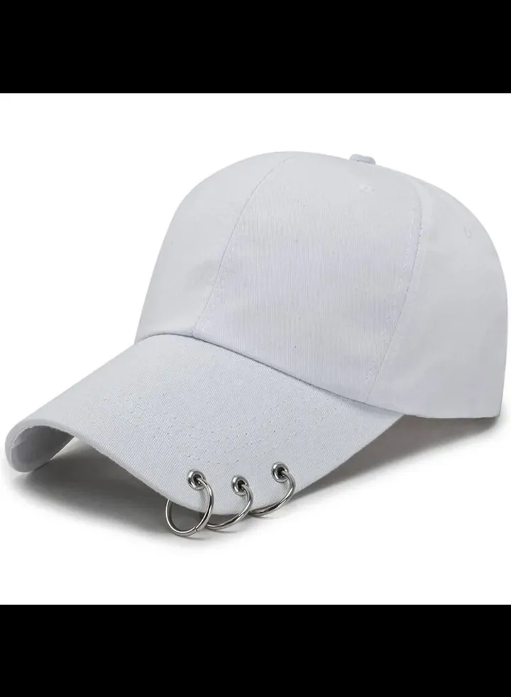 Rings piercing women trendy girly summer cap