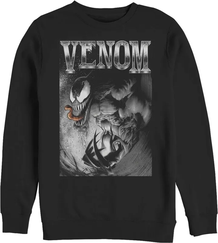 Men's Marvel Venom Beckons You Sweatshirt - Black - Small