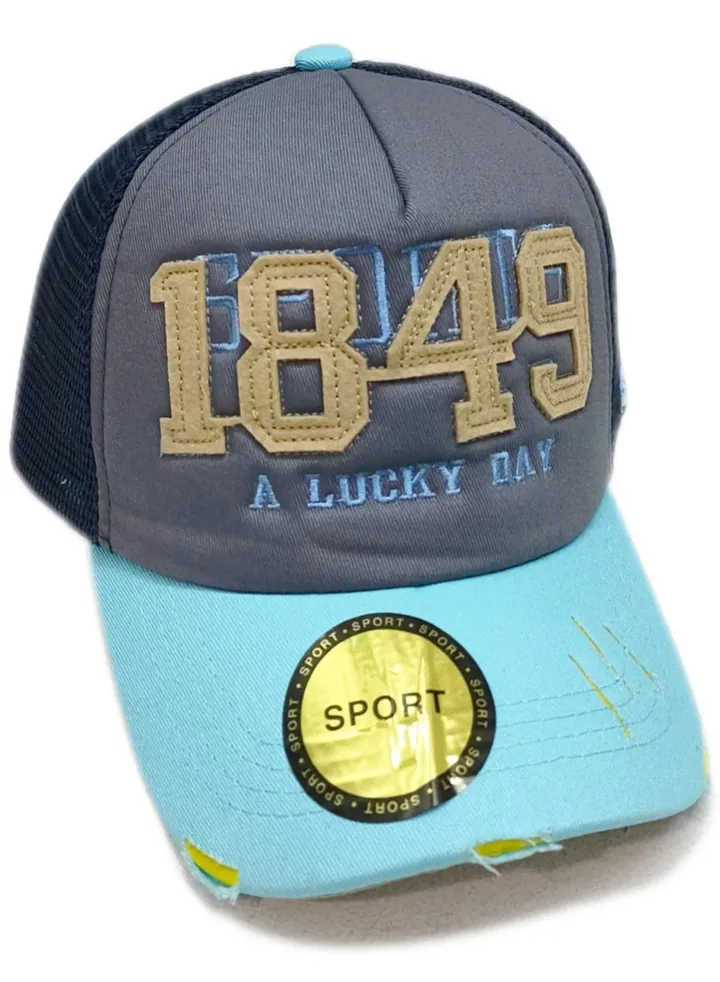 Casual mesh cap baseball, paste closure, cap sport hat, Youth sports cap for the stylish look