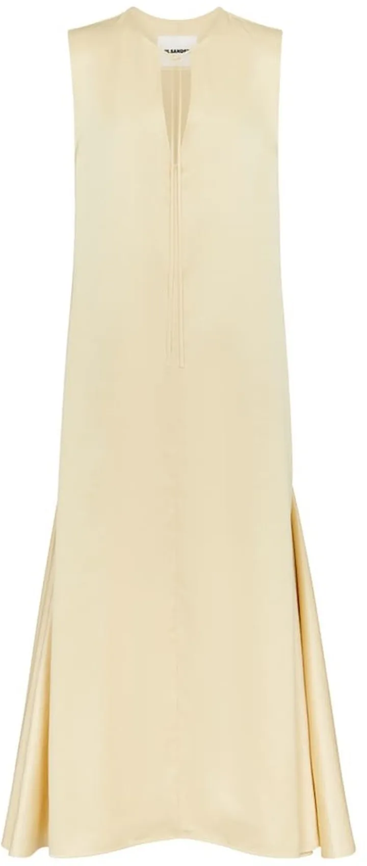 Satin maxi dress