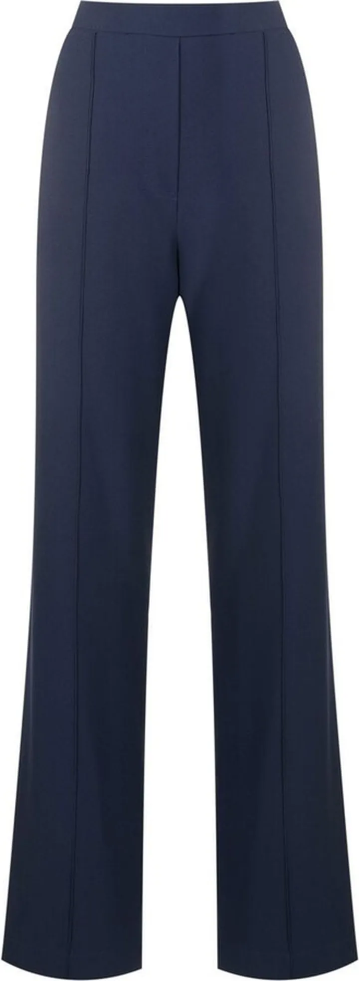 Bia crepe straight-leg trousers