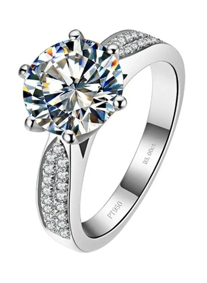 Solitaire Ring With Diamon And Zircon