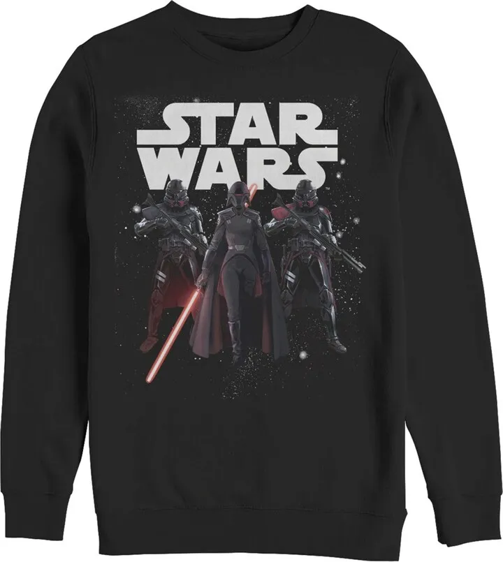 Men's Star Wars Jedi: Fallen Order Starry Inquisitor Sweatshirt - Black - X Large