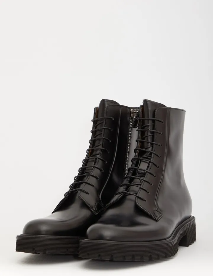 Alexandra Leather Booties