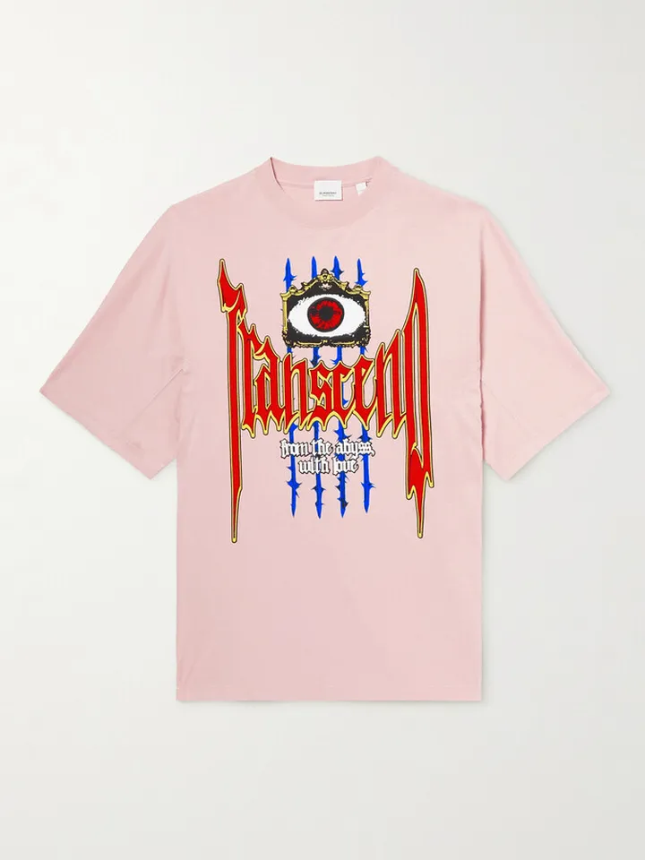 Printed Cotton-Jersey T-Shirt
