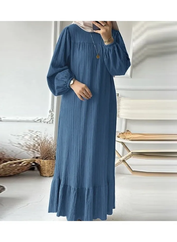 Muslim Fashion Long sleeved Retro Robe