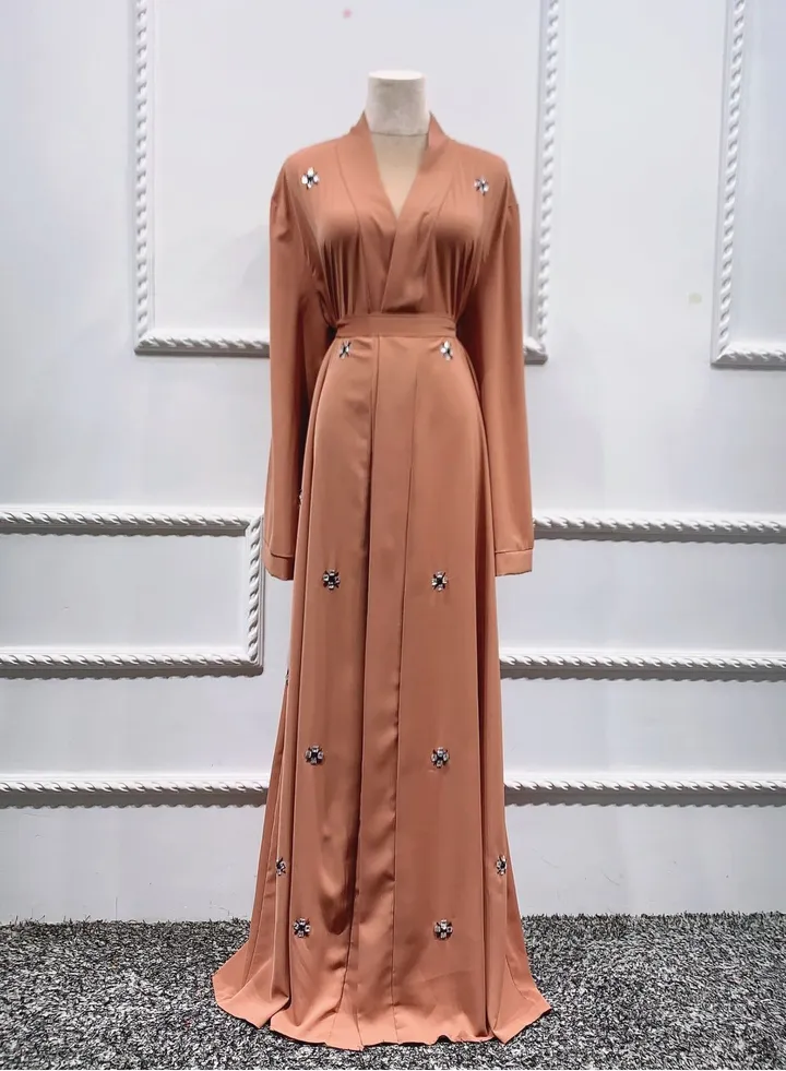 Fashion Beaded Cardigan Dress