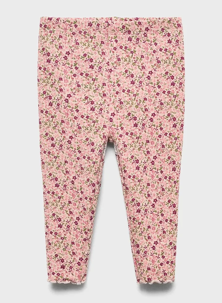 Infant Floral Print Leggings