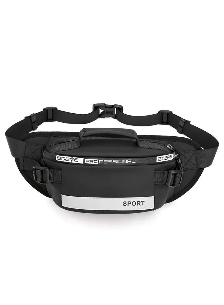 Reflective Nylon Crossbody Bag