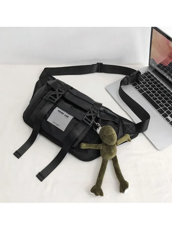 Large-capacity waist bag trendy street all-match sports shoulder bag