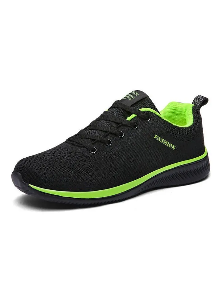 Men's Casual Running Shoes Black/Green