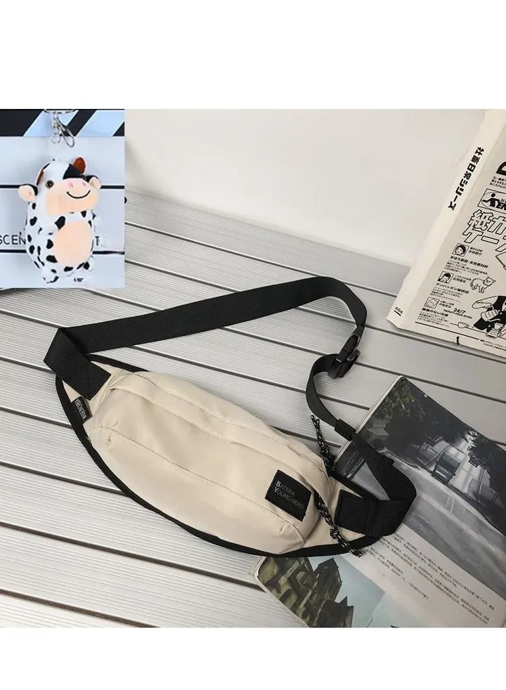 Japanese casual shoulder bag waist bag