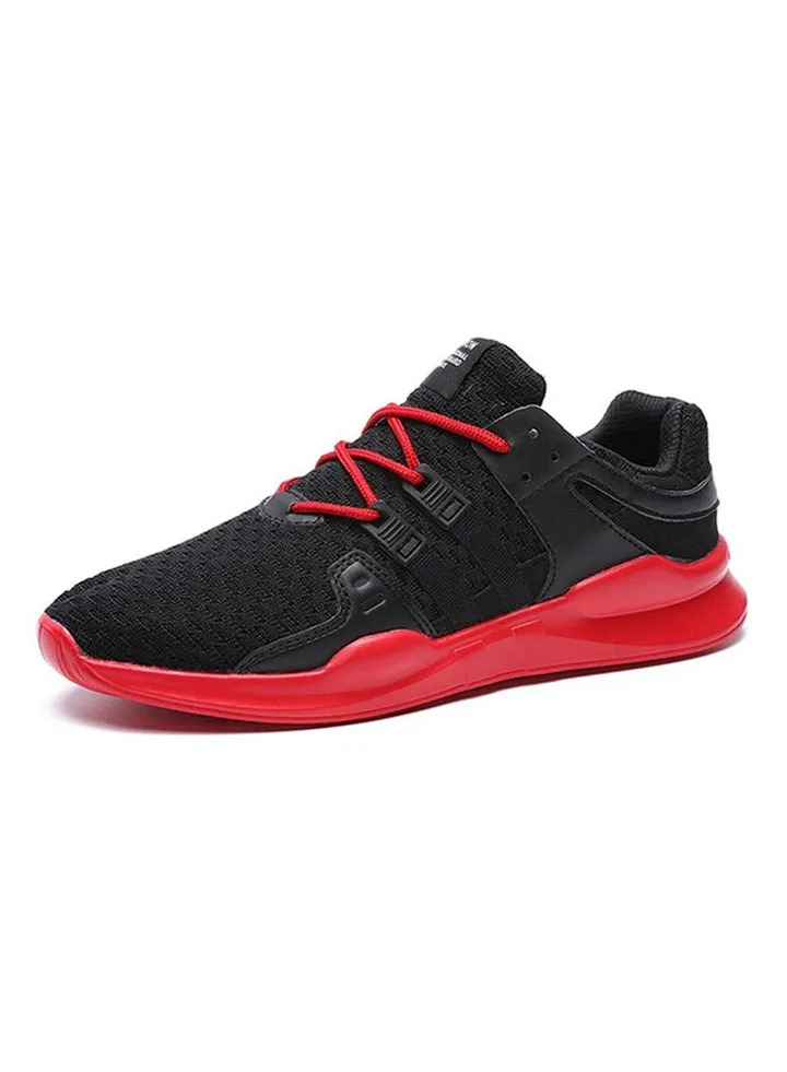 Breathable Sport Running Shoes Black/Red