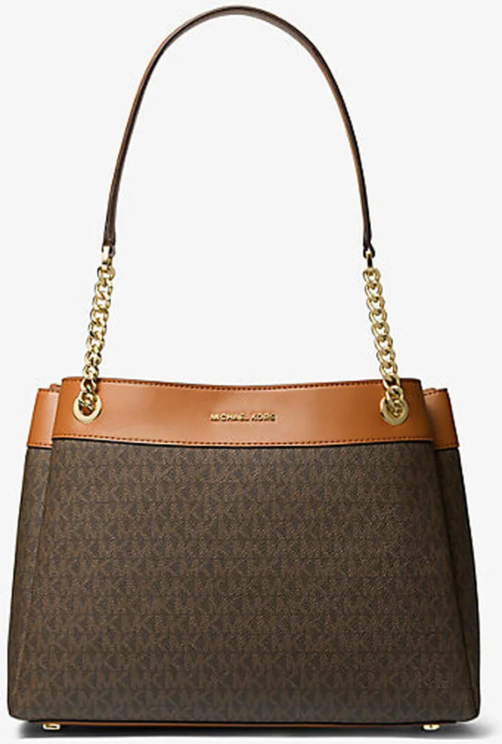 Lori Medium Logo Tote Bag