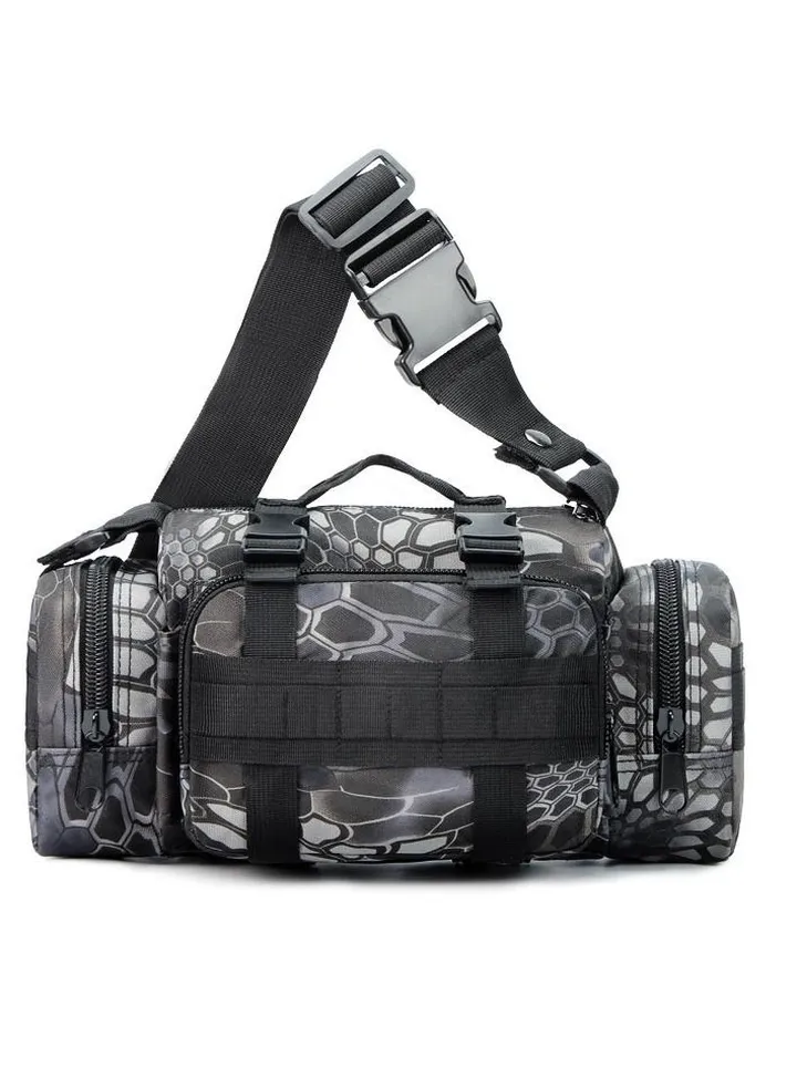 Waterproof nylon crossbody bag for men