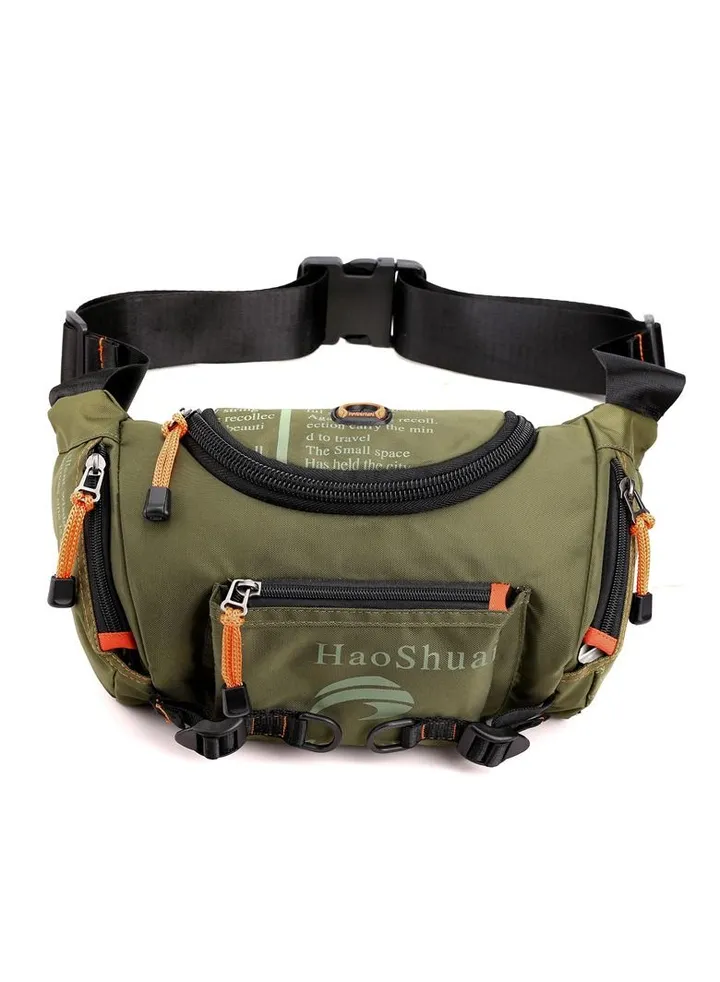 cylinder travel crossbody chest bag