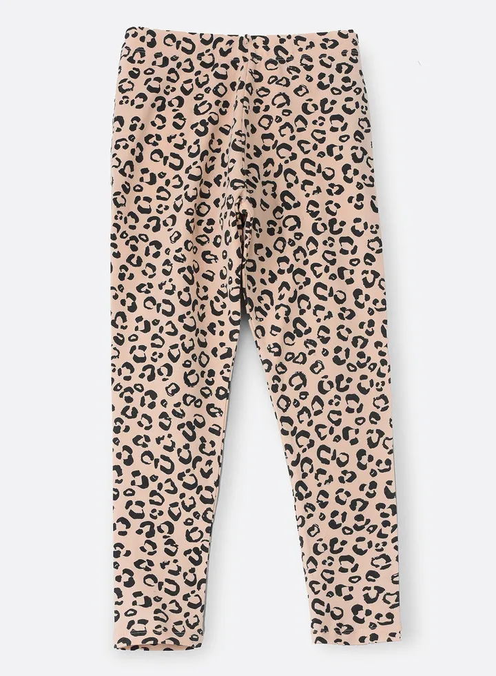 Aop knit legging