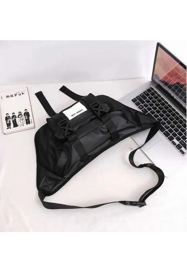 Large-capacity waist bag trendy street all-match sports shoulder bag